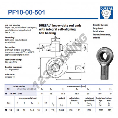 PF10-00-501-DURBAL