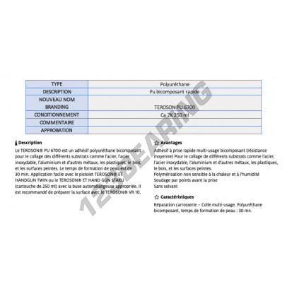 PU-6700-250ML-TEROSON