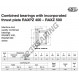 Drawn cup needle roller bearing - RAXZ510-NADELLA