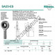 Rod end SA - SA25-ES-DURBAL