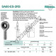 Rod end SA - SA60-ES-2RS-DURBAL