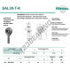 Rod end SA - SAL30-T-K-DURBAL