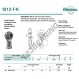 Rod end SI - SI12-T-K-DURBAL