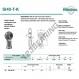 Rod end SI - SI40-T-K-DURBAL