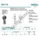 Rod end SI - SI6-T-K-DURBAL