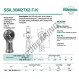 Rod end SI - SSIL30M27X2-T-K-DURBAL