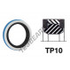 Piston seal - TP10-187X210X16-BR90