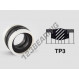 Piston seal - TP3-26X45X31-NBR90