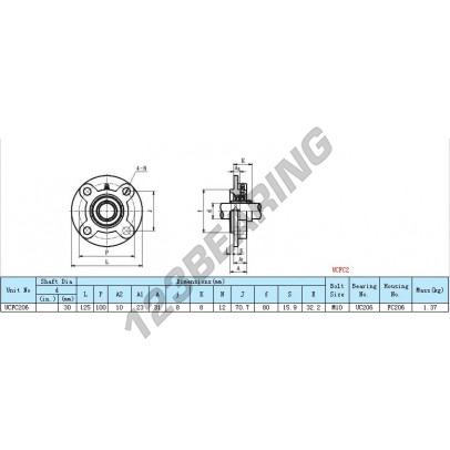 UCFC206-INOX