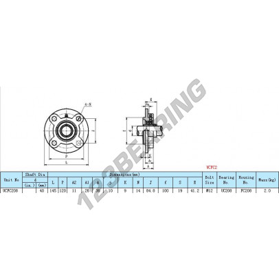 UCFC209-INOX