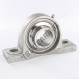 Housed bearing - 2 bolts - UCP208-INOX
