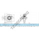 Cast housed bearing - 1 bolt - UCT209-INOX