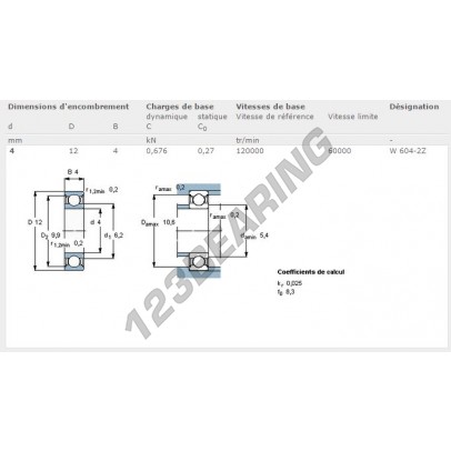W604-2Z-SKF
