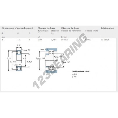 W619-6-SKF