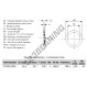Wave spring washers- compression type - WSW-CT-39.1-33A-0.50-4