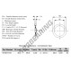 Wave spring washers- compression type - WSW-CT-39.8-30-0.40-4
