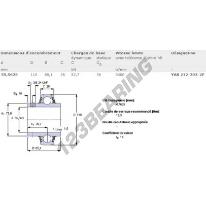 YAR212-203-2F-SKF