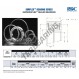 Deep groove ball bearing - Double rows - ZU045-MZ3-RBC