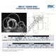 Deep groove ball bearing - Double rows - ZU047-MZ3-RBC