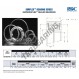 Deep groove ball bearing - Double rows - ZU100-MZ3-RBC